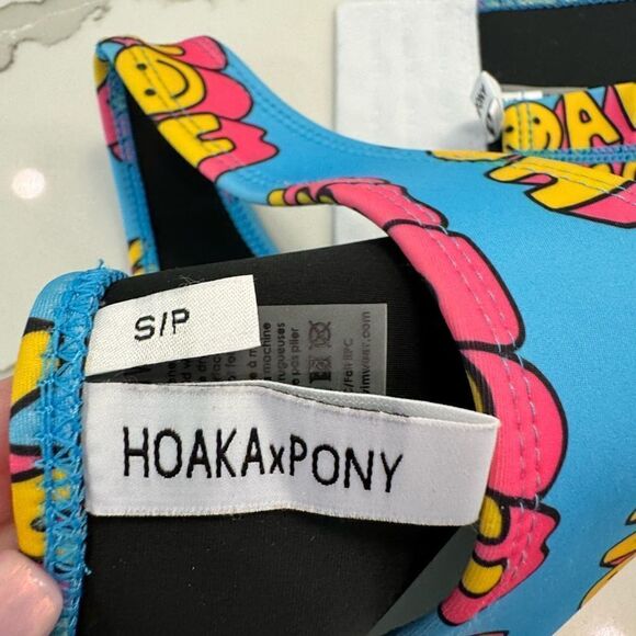 HOAKA X PONY Neoprene bikini bandeau top - Picture 5 of 6